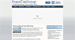 Desktop Screenshot of expattaxgroup.com