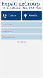 Mobile Screenshot of expattaxgroup.com